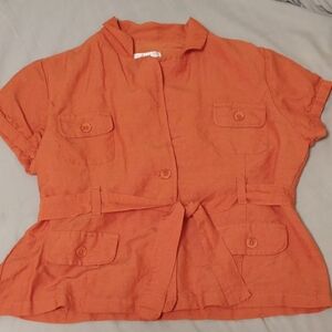 Orange Sherry Taylor Shirt